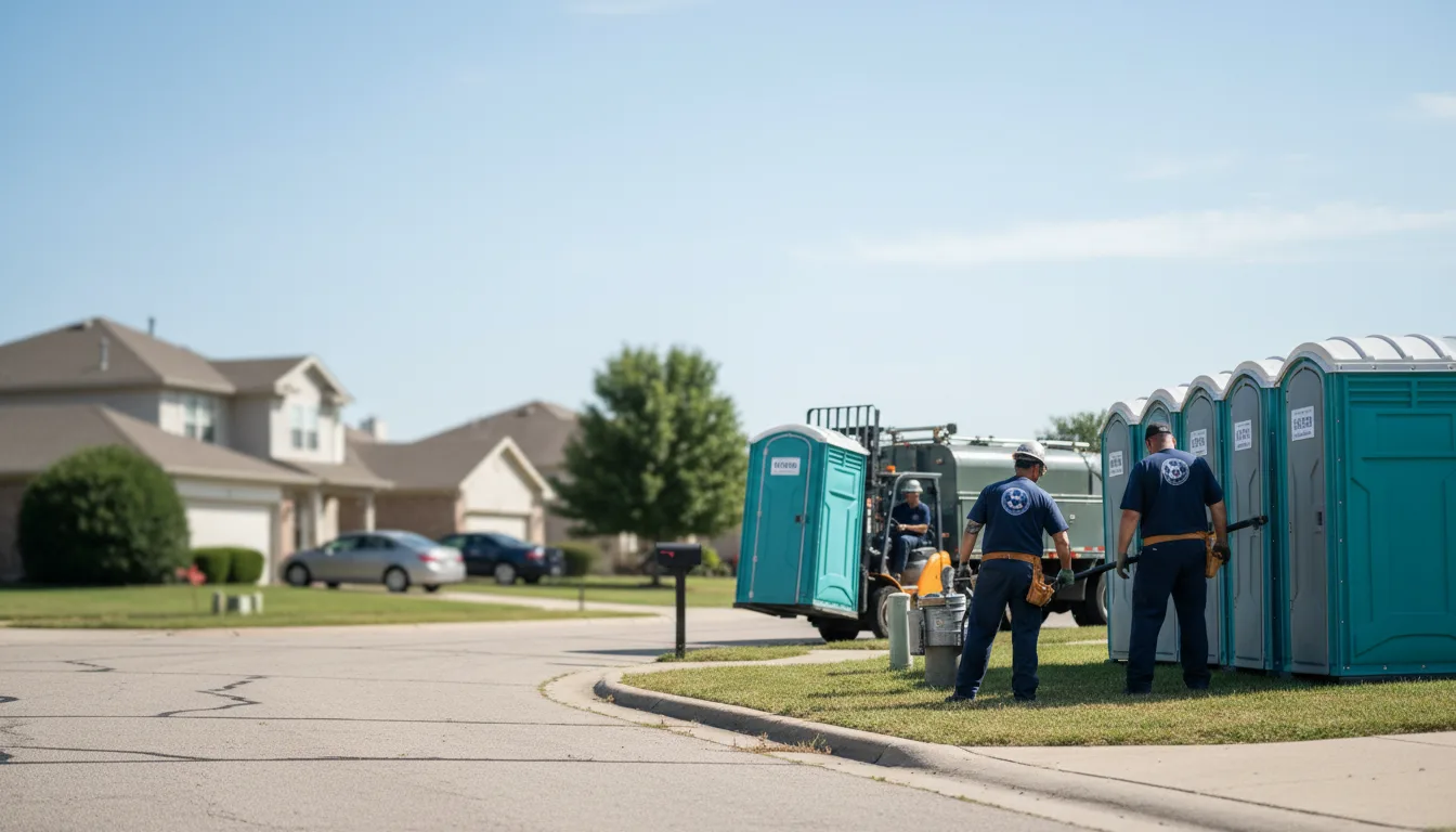 Porta Potty Rental in West Branch, MI near me